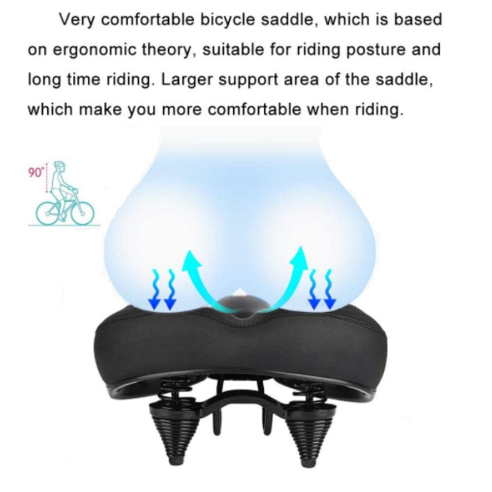 CMACEWHEEL Universal Oversized Comfort Bike Seat For KS26 RX20-Max GW20 Y20