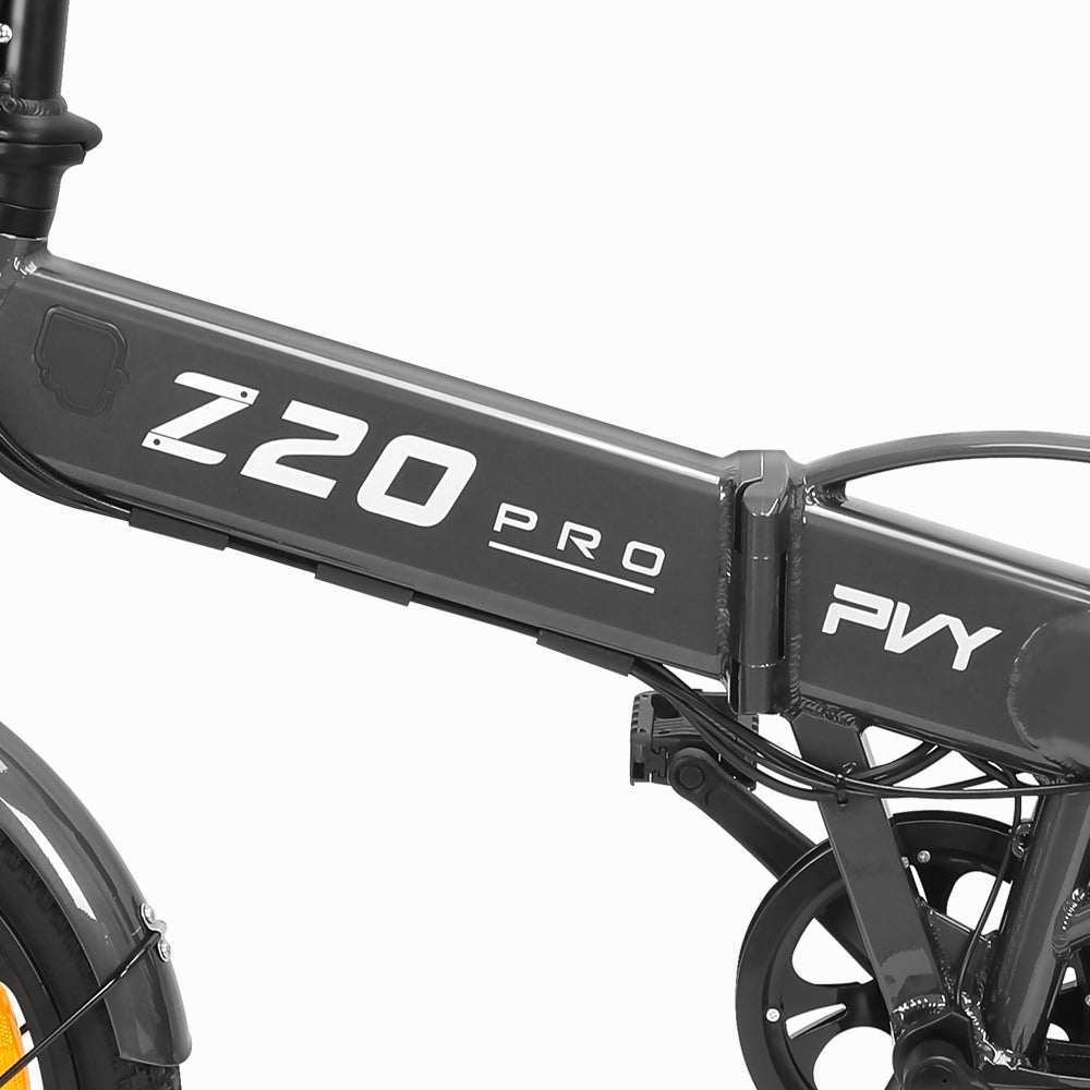 PVY Z20 Pro 20" Electric Folding Commuter City Bike 250W Motor 36V 10.4Ah Battery