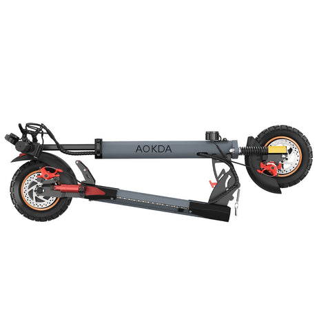 AOKDA A1 10" Off-Road Electric Scooter 800W Motor 48V 12.5Ah Battery