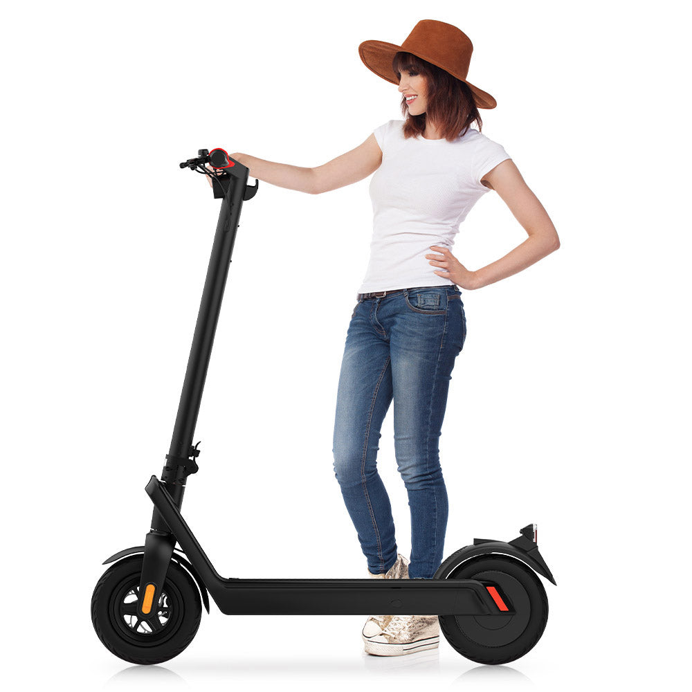 AOVO X9 Pro Max 10" Folding Electric Scooter 550W (1100W Max Power) Motor 48V 15.6Ah Battery