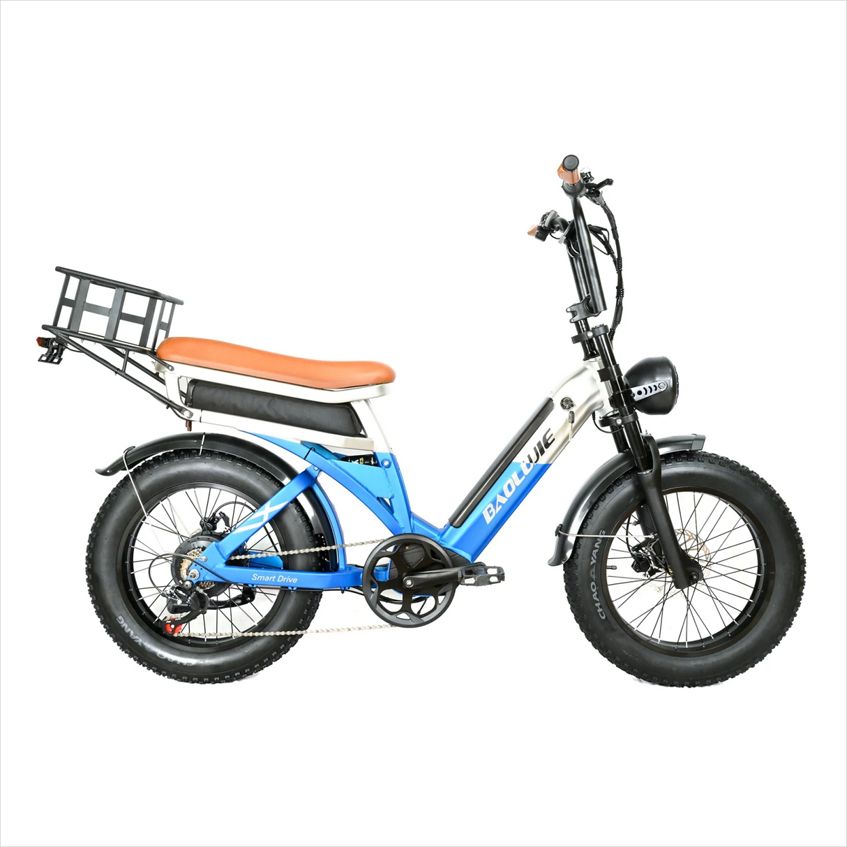 BAOLUJIE PLJ2033 20" Fat Tire Electric Bike 1500W/2000W Dual Motors 48V 30Ah Battery