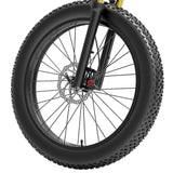 BEZIOR X-PLUS 26*4.0" Bici Pieghevole Elettrica Fat Tire Motore 1500W Batteria 48V 17.5Ah