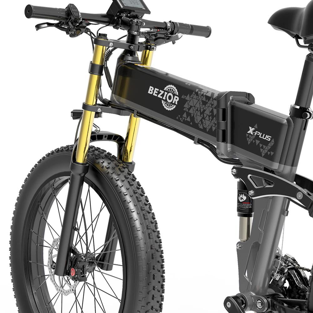 BEZIOR X-PLUS Elektrofahrrad 1500W Motor 48V 17,5Ah Akku