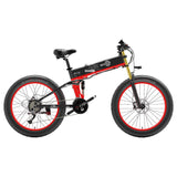 BEZIOR X-PLUS 26*4.0 "vélo pliant électrique à gros pneus 1500W moteur 48V 17.5Ah batterie