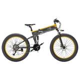 BEZIOR X1500 26x4" Electric Mountain Bike 1500W Motor 48V 12.8Ah Battery