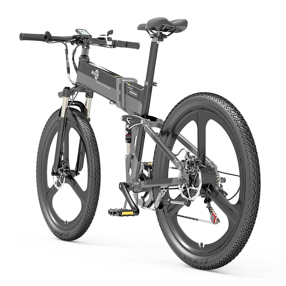 BEZIOR X500 Pro 26*1.95" Fat Tire Electric Folding Bike 500W Motor 48V 10.4Ah Battery