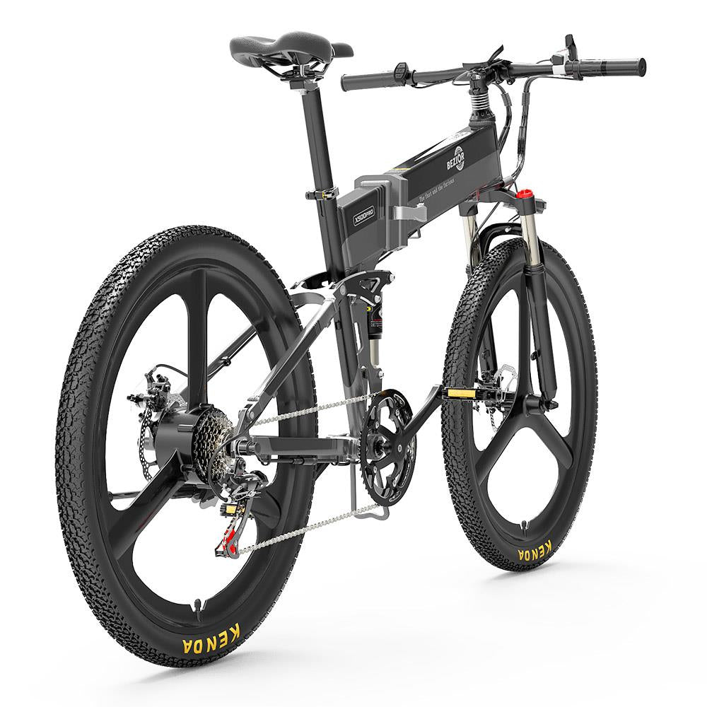 BEZIOR X500 Pro 26*1.95" Fat Tire Electric Folding Bike 500W Motor 48V 10.4Ah Battery