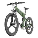 BEZIOR X500 Pro 26*1.95" Fat Tire Electric Folding Bike 500W Motor 48V 10.4Ah Battery