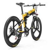 BEZIOR X500 Pro 26*1.95" Fat Tire Electric Folding Bike 500W Motor 48V 10.4Ah Battery