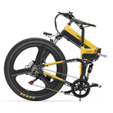 BEZIOR X500 Pro 26*1.95" Fat Tire Electric Folding Bike 500W Motor 48V 10.4Ah Battery