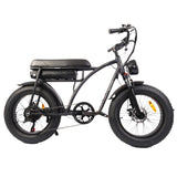 BEZIOR XF001 20*4.0 '' gros pneus rétro vélo tout-Terrain électrique 1000W moteur 48V 12.5Ah batterie