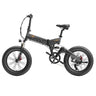 BEZIOR XF200 20*4 ''vélo pliant électrique gros pneu 1000W moteur 48V 12.8AH batterie