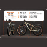 BluVall Zeegr F1 Pro 26" Fat Tire Electric Mountain Bike 2*1000W  Dual Motor 48V 22.4Ah Battery