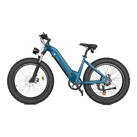 CYCROWN Verve 26" Step-Thru Fat Tire City Cruiser Electric Bike 1000W Motor 48V 15.6Ah Battery