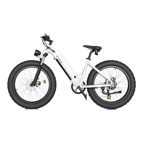 CYCROWN Verve 26" Step-Thru Fat Tire City Cruiser Electric Bike 1000W Motor 48V 15.6Ah Battery