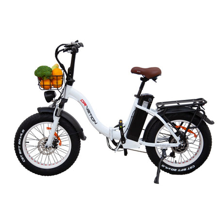 DRVETION CT20 20" Fat Tires Folding Electric Bike 750W Motor 48V 10Ah/15Ah/20Ah Battery