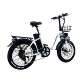 DRVETION CT20 20" Fat Tires Folding Electric Bike 750W Motor 48V 10Ah/15Ah/20Ah Battery