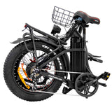 DRVETION CT20 20" Fat Tires Folding Electric Bike 750W Motor 48V 10Ah/15Ah/20Ah Battery