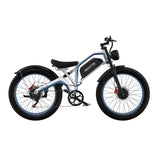 DUOTTS N26 26" Fat Tire Electric Mountain Bike 750W Dual Motors 48V 20Ah Battery