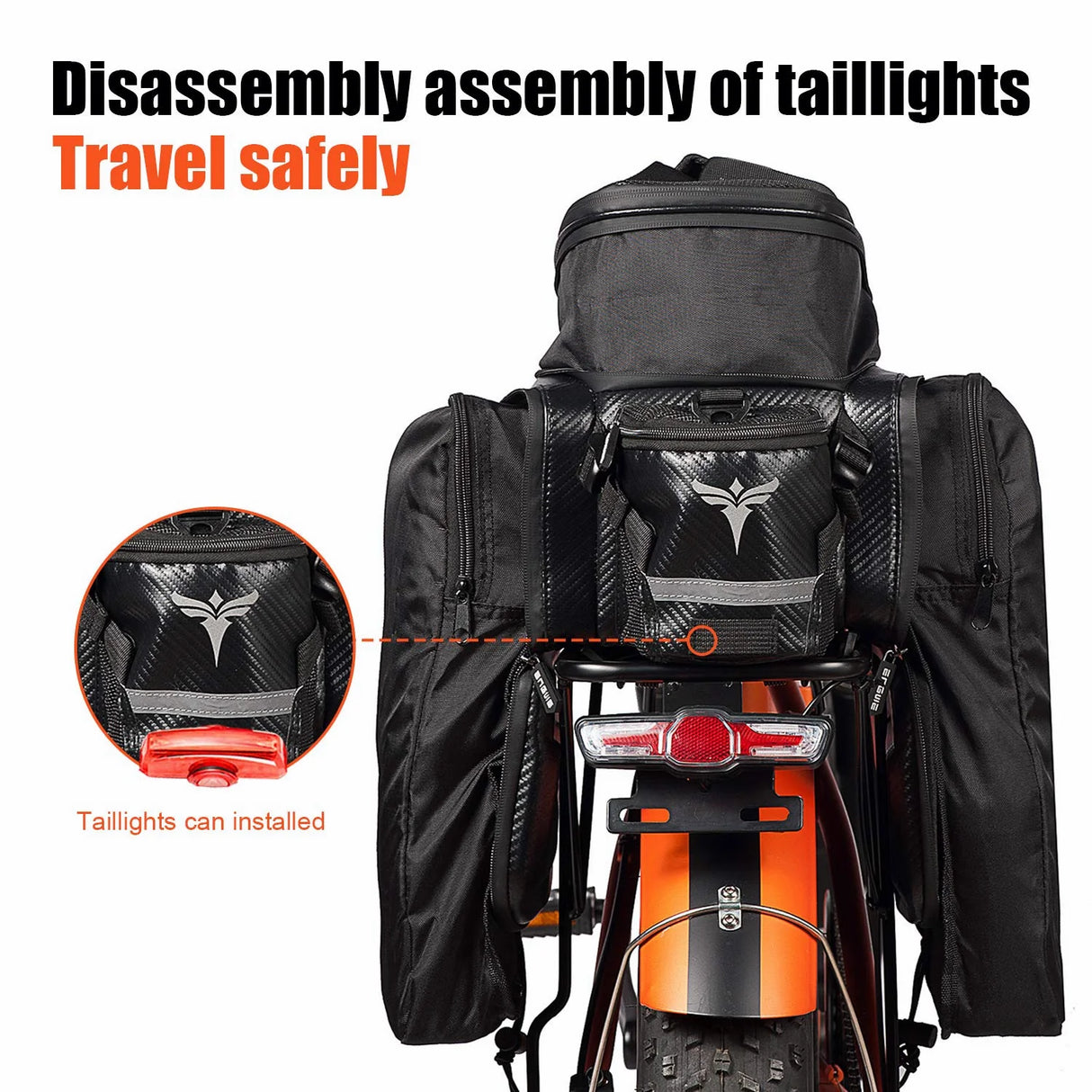 ENGWE 35L Waterproof Rear Rack Bag