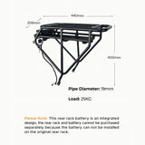 ENGWE Rear Rack + 48V 13Ah Rear Battery for EP-2 PRO