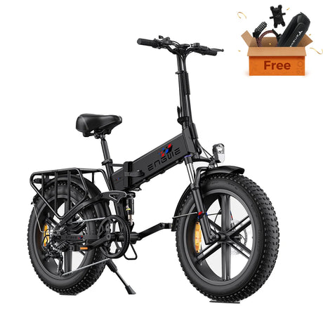 ENGWE Engine X 20" Fat Tire Folding Electric Bike 250W Motor 48V 13Ah Battery