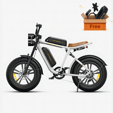 ENGWE M20 20" Fat Tire Off-road Electric Bike 750W Motor 48V 26Ah Dual Battery