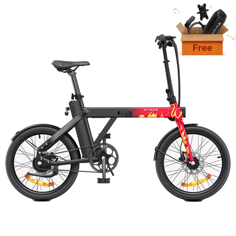 ENGWE P20 20" Folding Electric Bike 250W Motor 36V 9.6Ah Battery