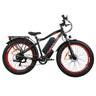 BAOLUJIE DP2619 26 inch mountain electric bike 750W motor 48V 13Ah battery black and red