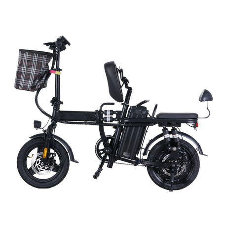 GLEERIDE A9 14" Mini Folding Electric Bike 500W Motor 48V 15Ah Battery