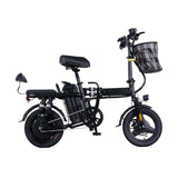 GLEERIDE A9 14" Mini Folding Electric Bike 500W Motor 48V 15Ah Battery