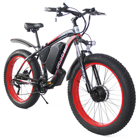 GOGOBEST GF700 26*4,0 Fat Tire Elektro-Mountainbike 17,5 Ah Akku 500 W