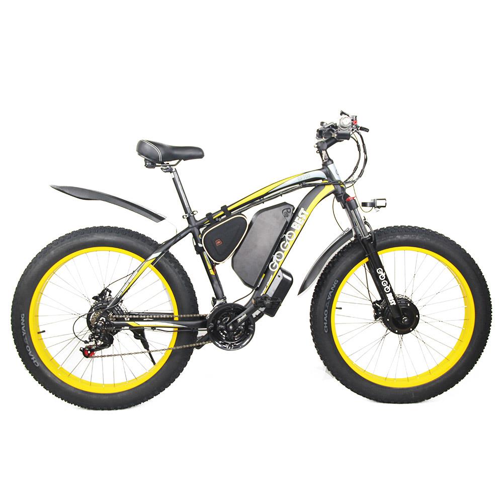 GOGOBEST GF700 26*4,0 Fat Tire Elektro-Mountainbike 17,5 Ah Akku 500 W