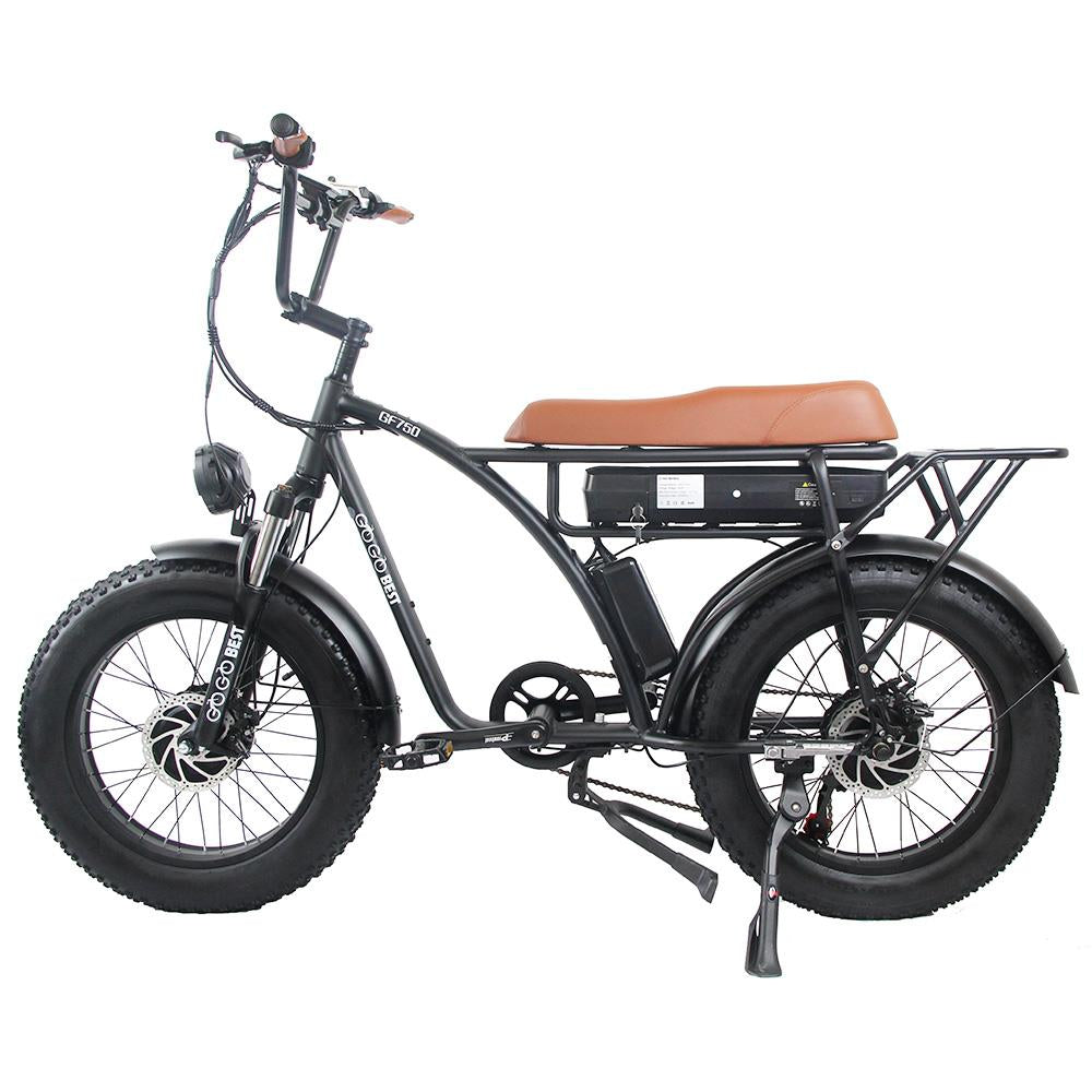 GOGOBEST GF750 20*4 ''vélo tout-Terrain électrique gros pneu 1000W * 2 double moteurs 48V 17.5Ah batterie