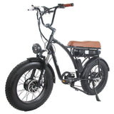 GOGOBEST GF750 20*4" Fat Tire Electric All-Terrain Bike 1000W*2 Dual Motors 48V 17.5Ah Battery