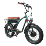 GOGOBEST GF750 20*4" Fat Tire Electric All-Terrain Bike 1000W*2 Dual Motors 48V 17.5Ah Battery