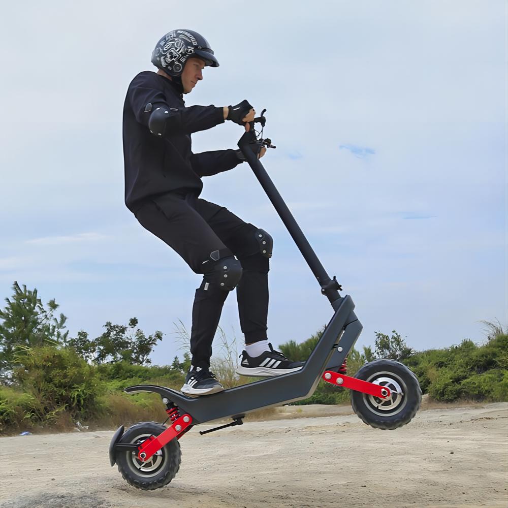 KIXIN X10 11" Folding Electric Scooter 1000W*2 Dual Motor 48V 18.2Ah Battery