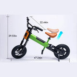 Gleeride_C1_electric_balance_bike_size