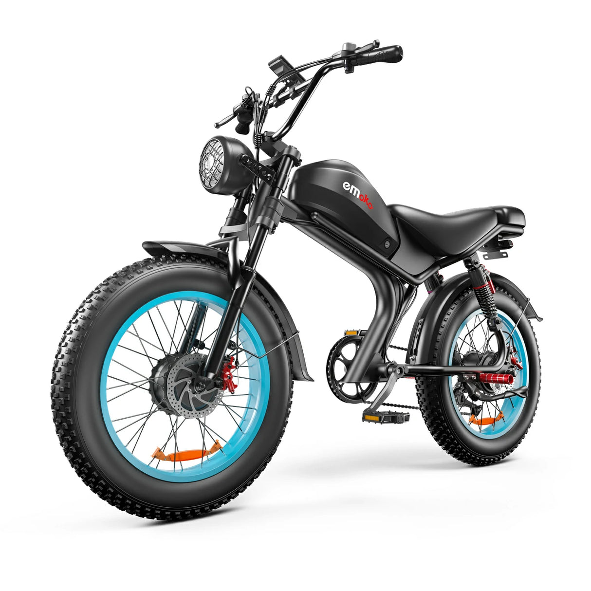 EMOKO C93 20" Fat Tire Electric Off-Road Bike 2*1000W Dual Motor 48V 20Ah Battery