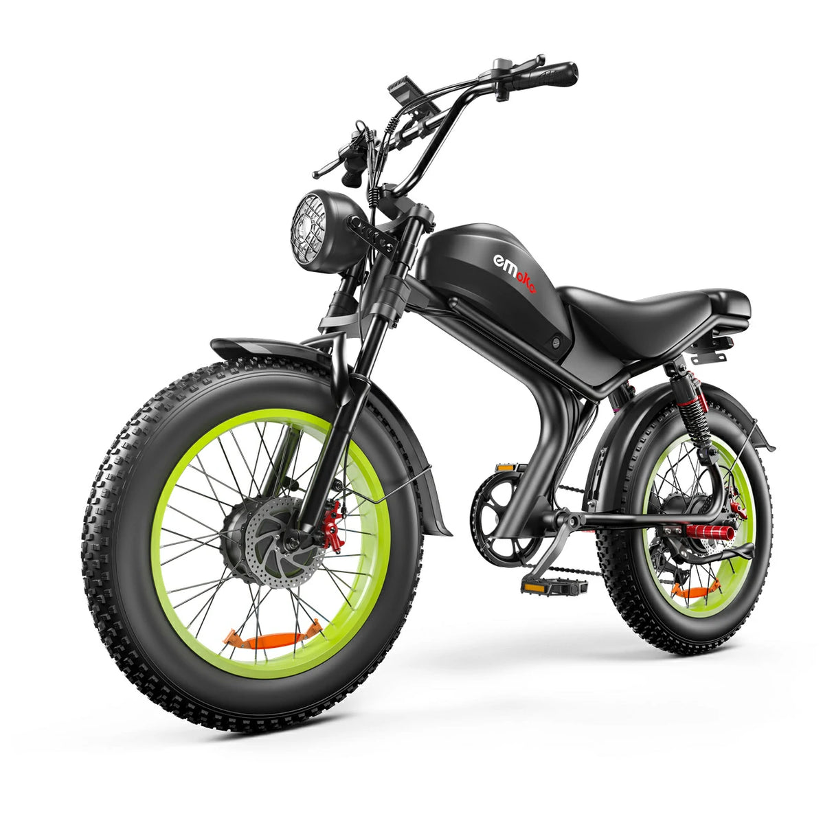 EMOKO C93 20" Fat Tire Electric Off-Road Bike 2*1000W Dual Motor 48V 20Ah Battery