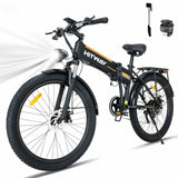 HITWAY BK12M 26" Folding Electric Bike 750W Motor 48V 15Ah Battery