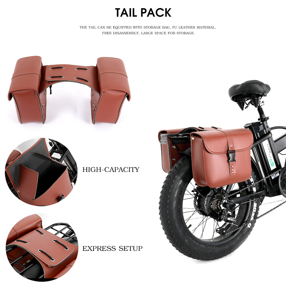 Gleeride Tail Pack Rear Seat Bag Parts For Electric Bikes