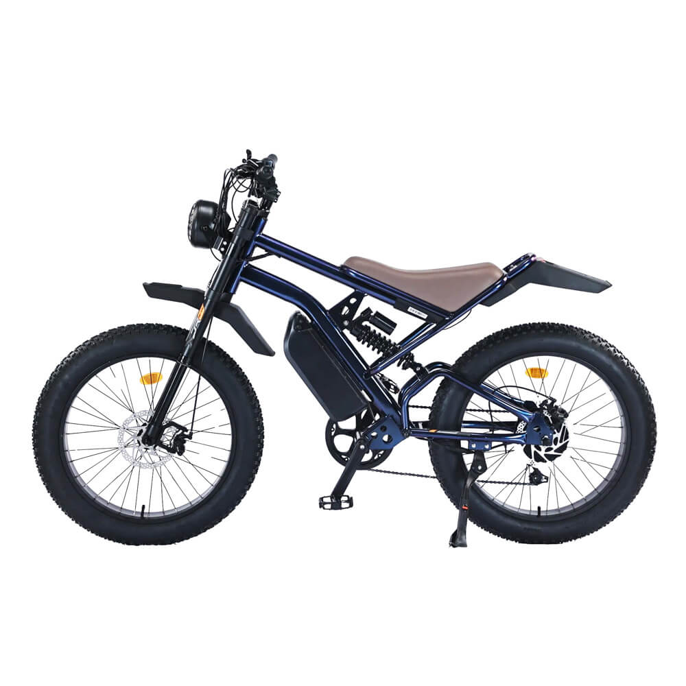 IDPOO IM-C1 20" Retro Fat Tire Electric Dirt Bike 1500W Motor 48V 20.8Ah Battery