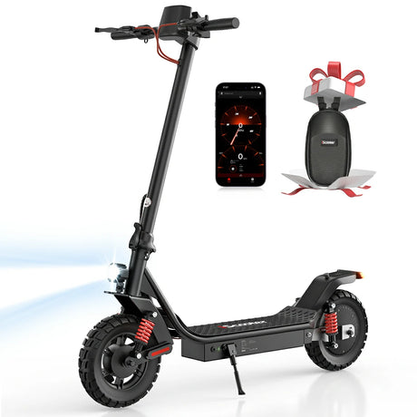 ISCOOTER I10 Pro 10" Folding Commuter Electric Scooter 800W Motor 48V 15Ah Battery