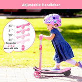 ISINWHEEL Mini Pro Kids 3 Wheel Electric Scooter 60W Motor 12.8-14.6V 5Ah Battery(2IN1 Design）