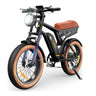 ISINWHEEL R6 20" Retro Fat Tire Electric Dirt Bike 1500W Motor 48V 13Ah Battery