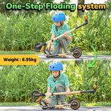 ISINWHEEL S6 6.5" Kids Foldable Electric Scooter 150W Motor 21.6V 5Ah Battery