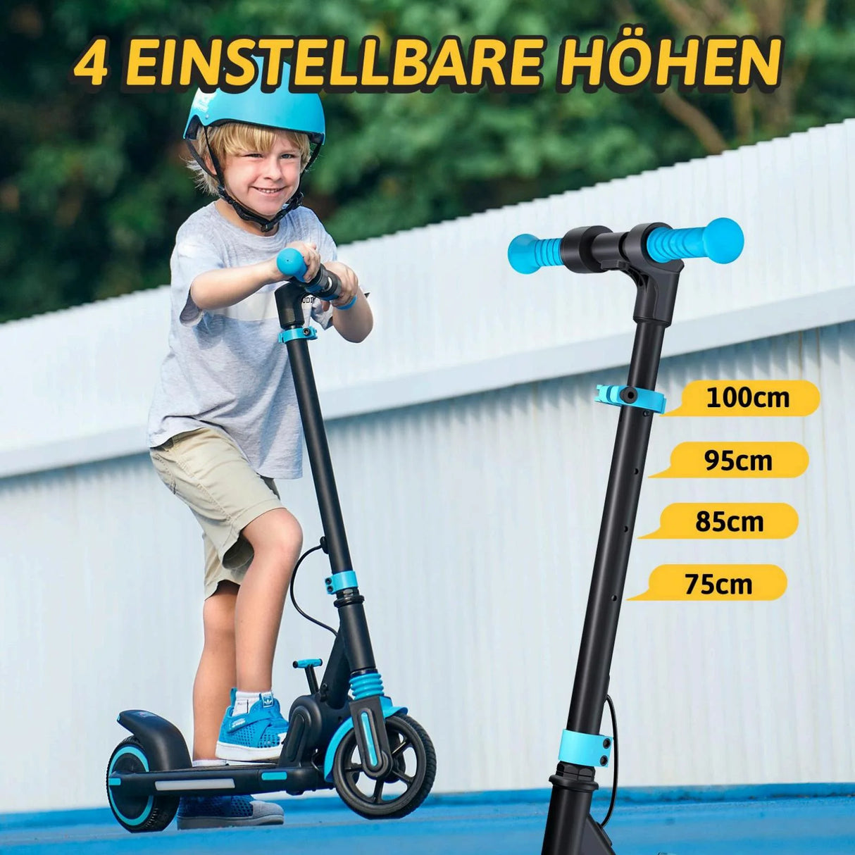 ISINWHEEL S6 Pro 6.5" Kids Foldable Electric Scooter 150W Motor 21.6V 5Ah Battery