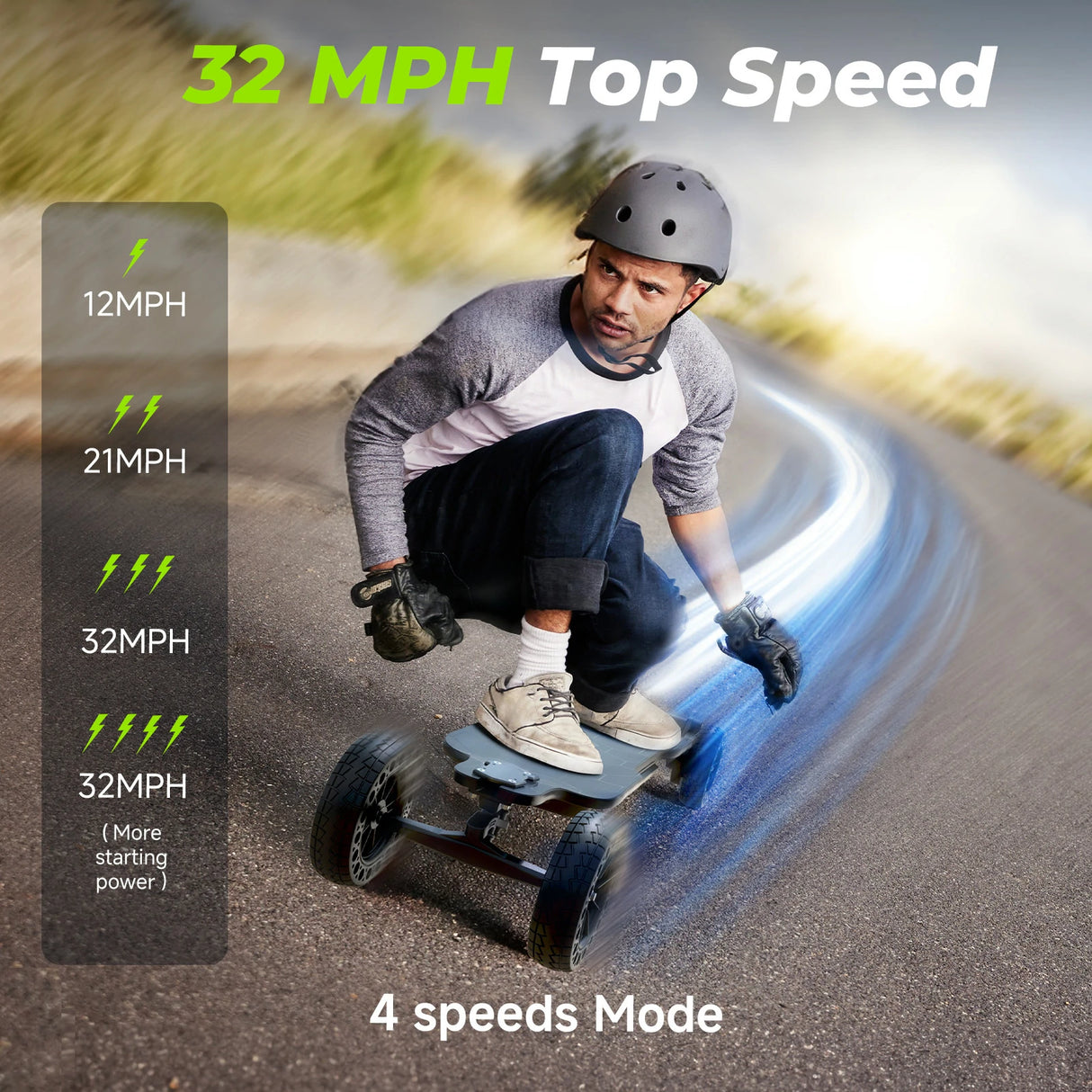 ISINWHEEL V10 Off Road Electric Skateboard with Remote Control 1500W*2 Dual Motors 43V 12.5Ah Battery