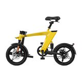 KIXIN H1 Flying Fish Mini City Electric Bike yellow folding gleeride